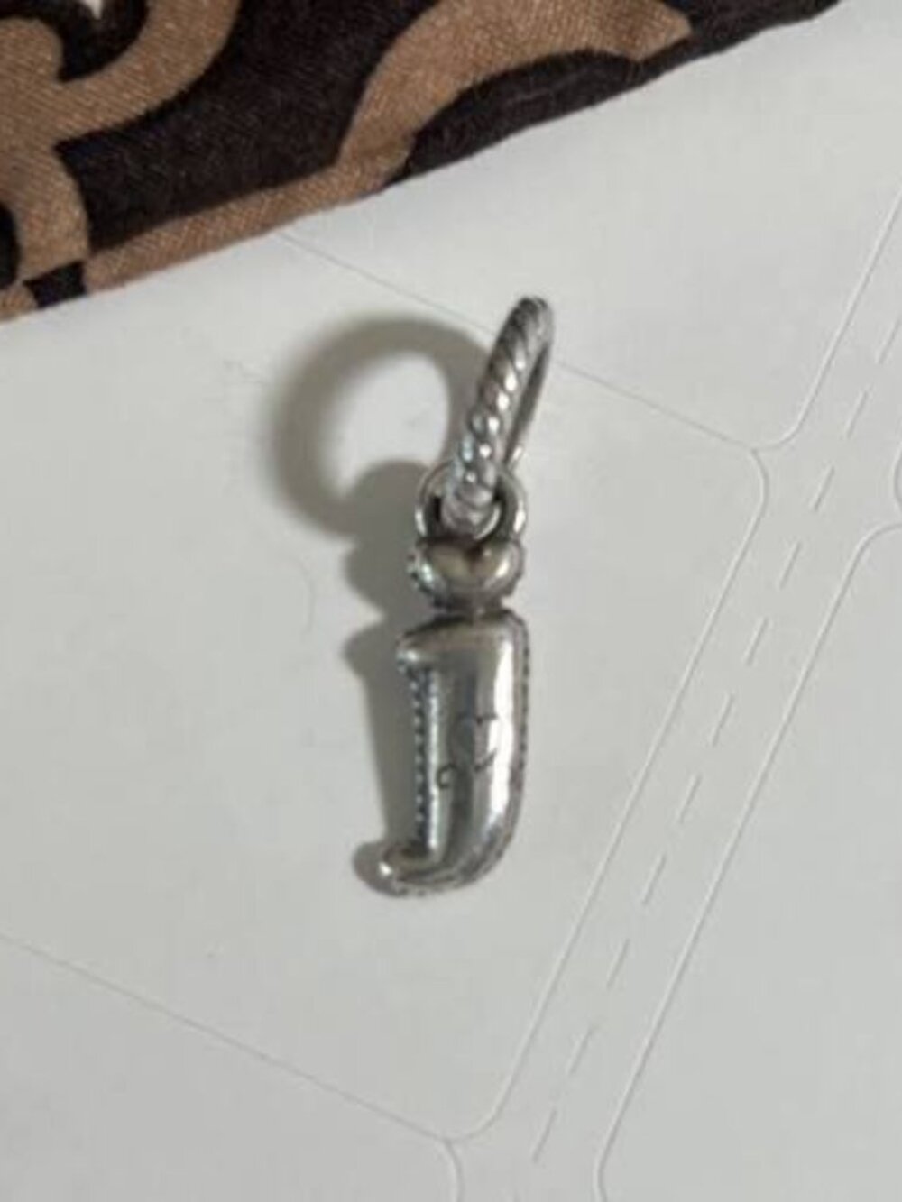 Brighton Aphabet J Charm Spacer - 0495